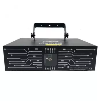 EVOLIGHTS LASER 3W RGB Luce laser professionale da palco