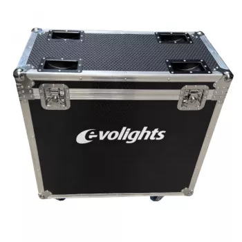 EVOLIGHTS LUMEN 7 RING CASE 2IN1 Flight case rigido per 2 test mobili