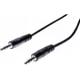 EXERTIS CONNECT cavo audio jack stereo 3,5mm 20m, maschio a maschio, nero 108572