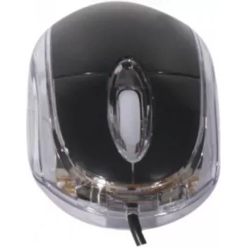 Exertis Connect 320300 mouse ottico USB per entrambe le mani, 800 DPI, nero