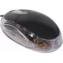 Exertis Connect 320300 mouse ottico USB per entrambe le mani, 800 DPI, nero