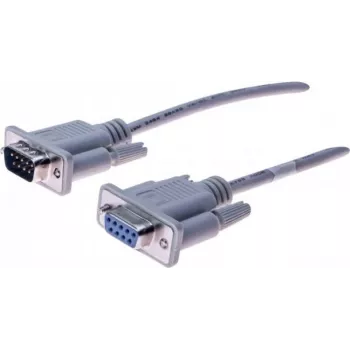 Exertis Connect 580241 Cavo seriale grigio 5 m D-Sub DB-9