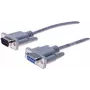 Exertis Connect 580241 Cavo seriale grigio 5 m D-Sub DB-9