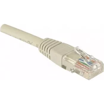 Exertis Connect 857250 cavo di rete Cat5e U/UTP, 10 m, grigio, RJ45, Gigabit Ethernet