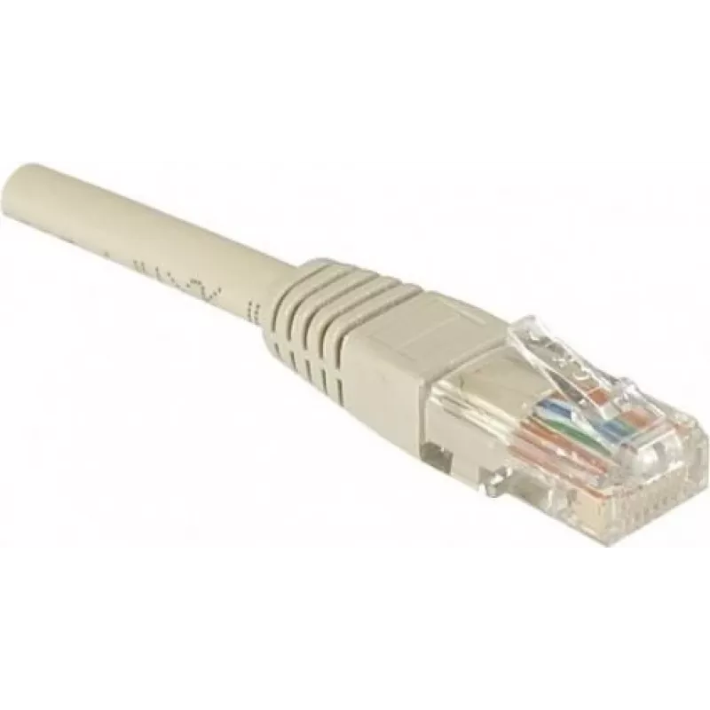 Exertis Connect 857250 cavo di rete Cat5e U/UTP, 10 m, grigio, RJ45, Gigabit Ethernet
