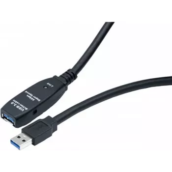 EXERTIS CONNECT cavo di prolunga USB 3.0 attivo con repeater, connettore maschio USB Type-A su connettore femmina USB Type-A, 5,0 m, nero (149254)