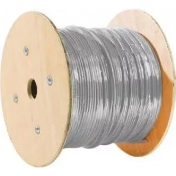 EXERTIS CONNECT cavo di installazione Cat.6A S/FTP, 500 m bobina, grigio (612015)