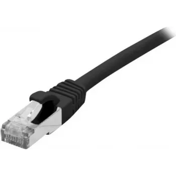 Cavo patch EXERTIS CONNECT Cat 6A S/FTP, 2m, nero, Slim Bend Protection 858486