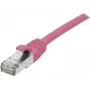 EXERTIS CONNECT cavo patch Cat.6A S/FTP, rosa, 7,5 m, LSZH, 10 Gbps, RJ45 854381