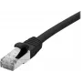 Exertis Connect 850880 Cat6 F/UTP Cavo patch, 20 m, nero, PoE, privo di alogeni