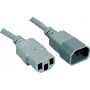 EXERTIS CONNECT cavo di prolunga di alimentazione IEC C14 a C13, 1,8 m, grigio, 10 A/250 V, H05VV-F 0,75 mm² 808140