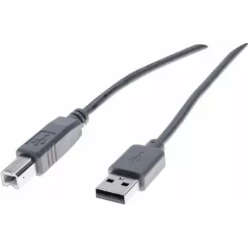 Exertis Connect Cavo USB 2.0 A a B, 60 cm, grigio 532406