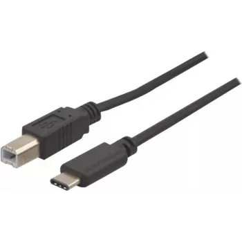 EXERTIS CONNECT cavo USB 2.0, USB Type-C a USB Type-B, nero, 1,0 m 150304