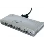 EXSYS EX-1163V hub USB 2.0 a 4 porte con cavo avvitabile, case in plastica