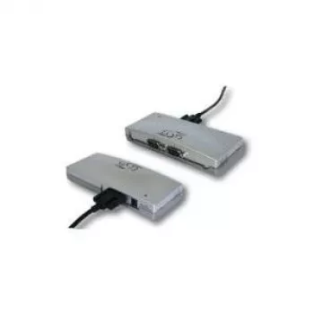 EXSYS EX-1334V Adattatore industriale USB a RS-232 seriale 4 porte con chipset FTDI, protezione ESD 15kV, case in metallo