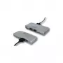 EXSYS EX-1334V Adattatore industriale USB a RS-232 seriale 4 porte con chipset FTDI, protezione ESD 15kV, case in metallo