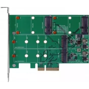 EXSYS EX-3649 controller RAID mSATA/M.2, PCIe x2, RAID 0/1/JBOD, ASM1062R
