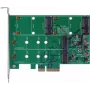 EXSYS EX-3649 controller RAID mSATA/M.2, PCIe x2, RAID 0/1/JBOD, ASM1062R