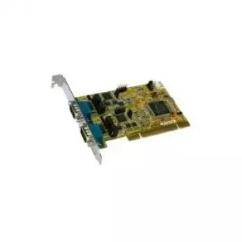 EXSYS EX-42042-IS scheda combo seriale RS-232/422/485 Universal PCI a 2 porte con UART 16C950, FIFO 128 byte, optoisolamento e protezione da sovratensione