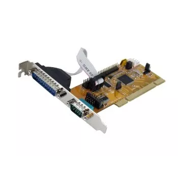 EXSYS EX-43063 scheda adattatore seriale PCI Express 2 porte RS-232 con chipset ASIX AX99100, 921,6 Kbps, staffa low profile inclusa
