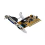 EXSYS EX-43063 scheda adattatore seriale PCI Express 2 porte RS-232 con chipset ASIX AX99100, 921,6 Kbps, staffa low profile inclusa