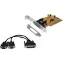 EXSYS EX-43362 scheda controller seriale PCI Express 2 porte RS-232