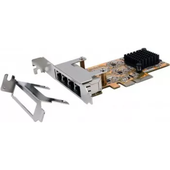 EXSYS EX-6074-3 scheda di rete Gigabit Ethernet PCIe x1, low profile, RJ45, Realtek RTL8111G