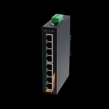EXSYS EX-6225 switch Gigabit Ethernet 8 porte, 10/100/1000 Mbps, case in metallo, montaggio desktop/a parete, Plug and Play
