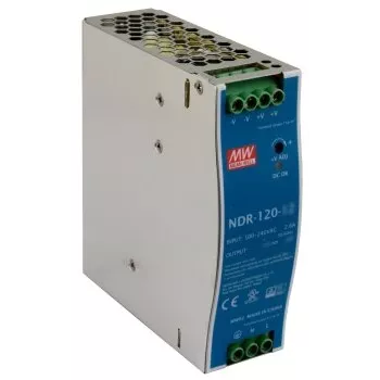 EXSYS EX-6975 alimentatore per guida DIN 120W 24V 5A convertitore AC-DC industriale