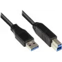 EXSYS EX-K1505 cavo USB 3.2 Gen 1, USB-A su USB-C, 3 m, nero