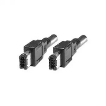 EXSYS Cavo FireWire 1394 6 pin su 6 pin, 3,0 m, nero, 400 Mbps EX-K6802