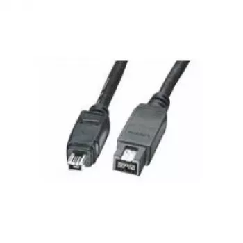 EXSYS Cavo FireWire 800 su 400 9 pin su 4 pin, 2 m, nero EX-K6871