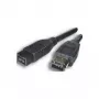 EXSYS Cavo FireWire 800 a 400 9 poli a 6 poli, 1,0 m, nero EX-K6860