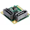 EXSYS controller Mini PCIe SATA III, 2 porte, 6Gbps, ASM1061, full-height EX-48080-2