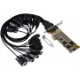 EXSYS scheda seriale PCIe 16 porte RS-232 con chipset SystemBase, 921,6 Kbps, 15KV ESD, Low Profile EX-44316-2