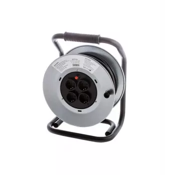 EXT CORD XP15-D1 3X1.5 50M 4P avvolgicavo metallo