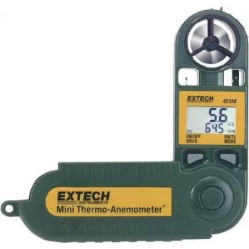 Extech 45158 misuratore tascabile di velocità dell'aria e temperatura