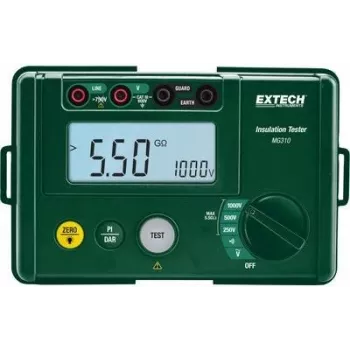 Extech MG310 misuratore di isolamento 250V 500V 1000V 5,5 GΩ