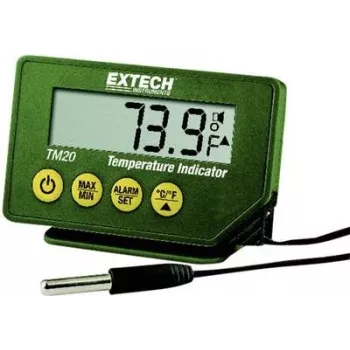 Extech TM20 Indicatore di temperatura impermeabile, da -40 a 250°C, IP65, termistore NTC