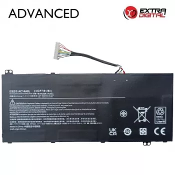 Extra Digital Advanced batteria per laptop per ACER AC14A8L, 4605mAh
