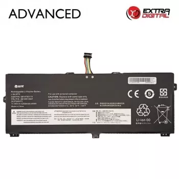 Extra Digital Advanced Batteria per laptop per Lenovo L18L3P72 - 4200mAh, 11.52V, 48.38Wh, Li-Ion 3 celle, nera