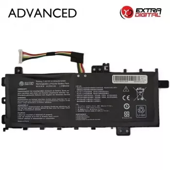 Extra Digital Advanced NB432561 batteria sostitutiva per ASUS VivoBook 15 (C21N1818-1, 4150mAh, 7.7V, Li-ion)
