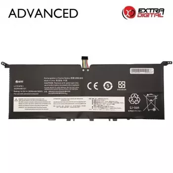 Extra Digital Advanced NB483044 batteria per laptop per Lenovo L17C4PE1, 2600mAh, ioni di litio