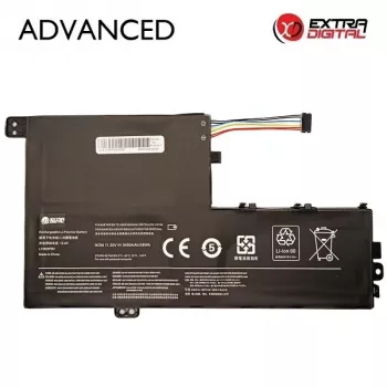 Extra Digital Advanced NB483068 Batteria per laptop per Lenovo L15M3PB0 – 3400mAh 11,1V Li-Ion sostitutiva