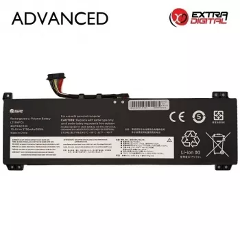 Extra Digital Advanced batteria ricaricabile sostitutiva per laptop per Lenovo L21M4PC0 – 3750mAh, 15.36V, 57Wh, 4 celle Li-ion (nero)