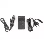 EXTRA DIGITAL CH980161 Caricabatterie per Sony NP-FZ100 (AC 100-240V, 8.4V 1.6A, nero)