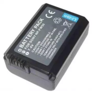 EXTRA DIGITAL NP-FW50 batteria ricaricabile agli ioni di litio per fotocamere Sony Alpha, NEX e RX (7,2 V, 1020 mAh)