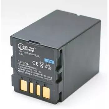 EXTRA DIGITAL batteria ricaricabile di ricambio per JVC BN-VF733U – 7,2 V, 3300 mAh Li-Ion (DV00DV1085)