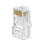 EXTRA DIGITAL connettore modulare RJ45 UTP Cat5e (8P8C, 50µ dorato, confezione da 100)