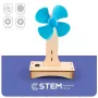 EXTRA DIGITAL Kit di costruzione in legno Modello didattico ventilatore elettrico